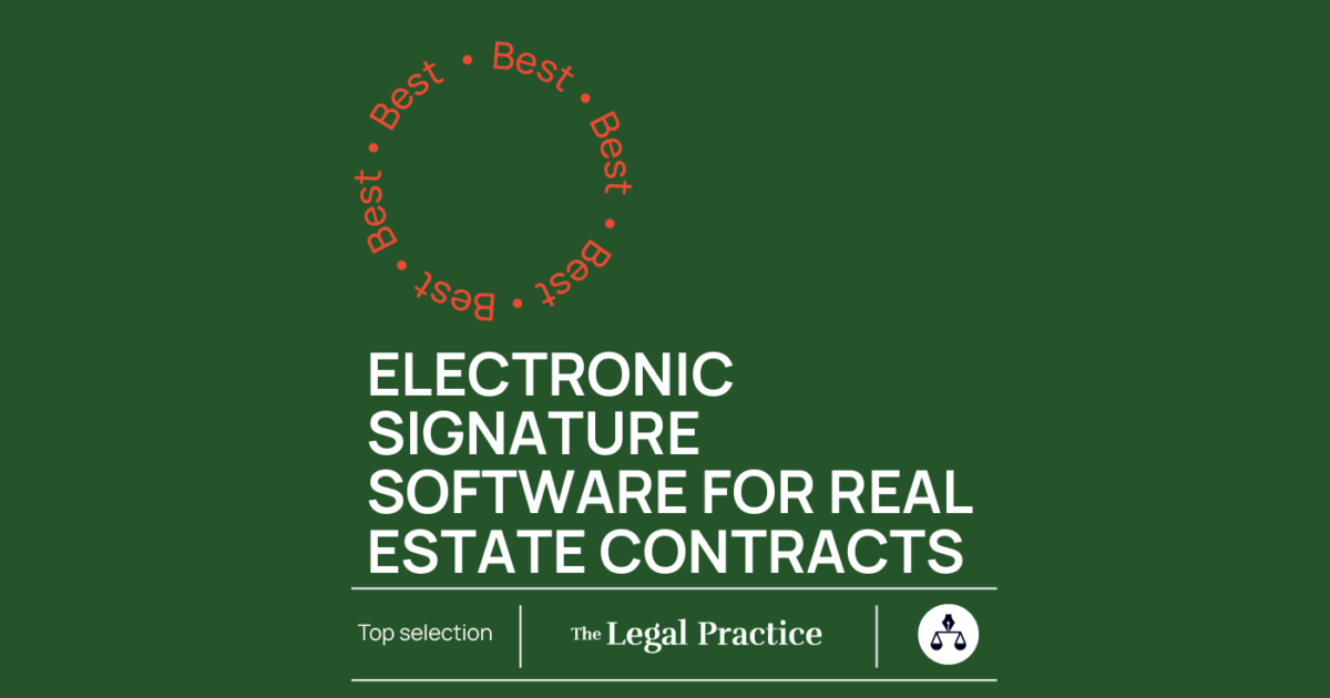 32 Best Electronic Signature Tools For Real Estate Contracts In 2024