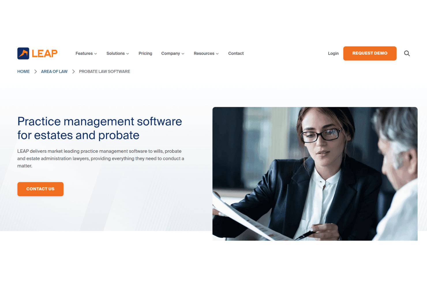LEAP manages estate accounting, beneficiary distributions, and probate documents.