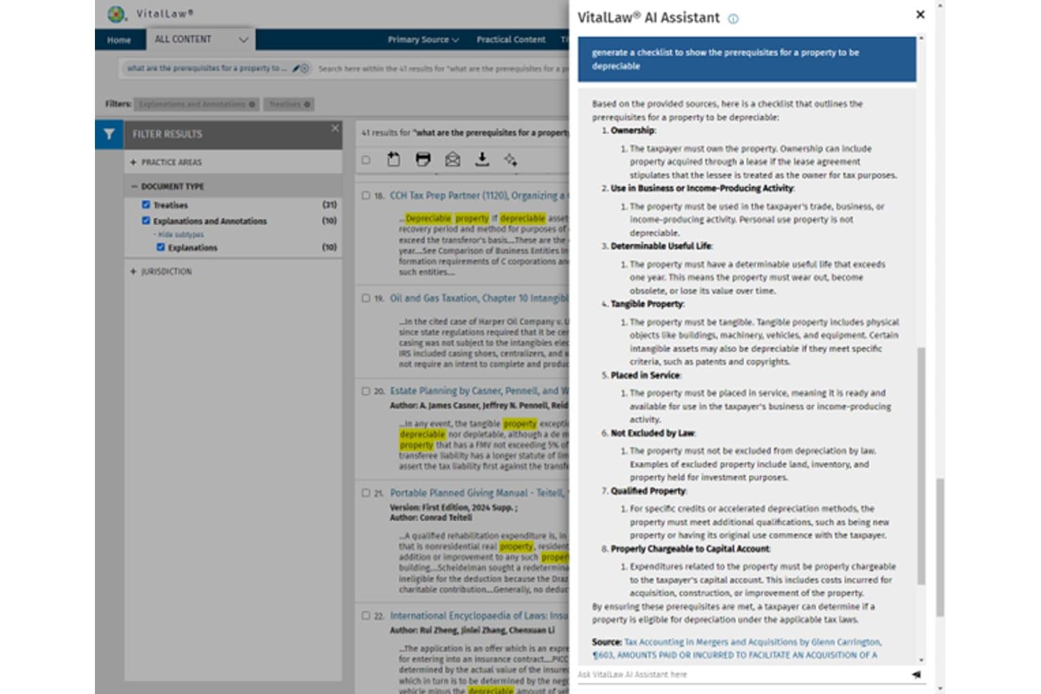 VitalLaw leverer juridisk research, complianceanalyse og AI-assisteret indsigt.