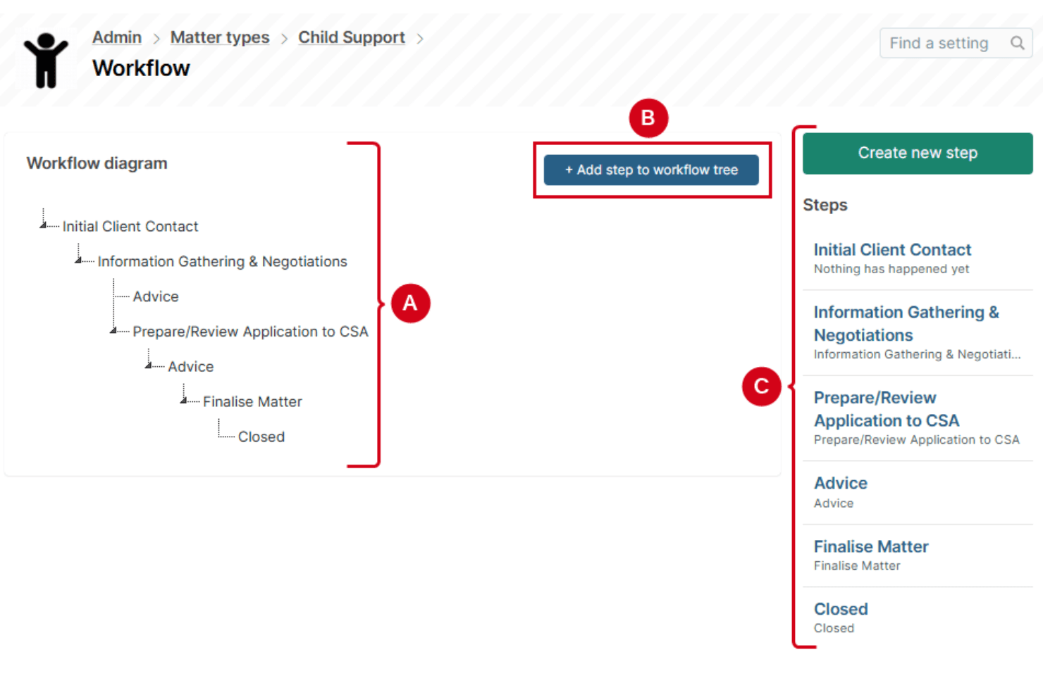 Actionstep screenshot