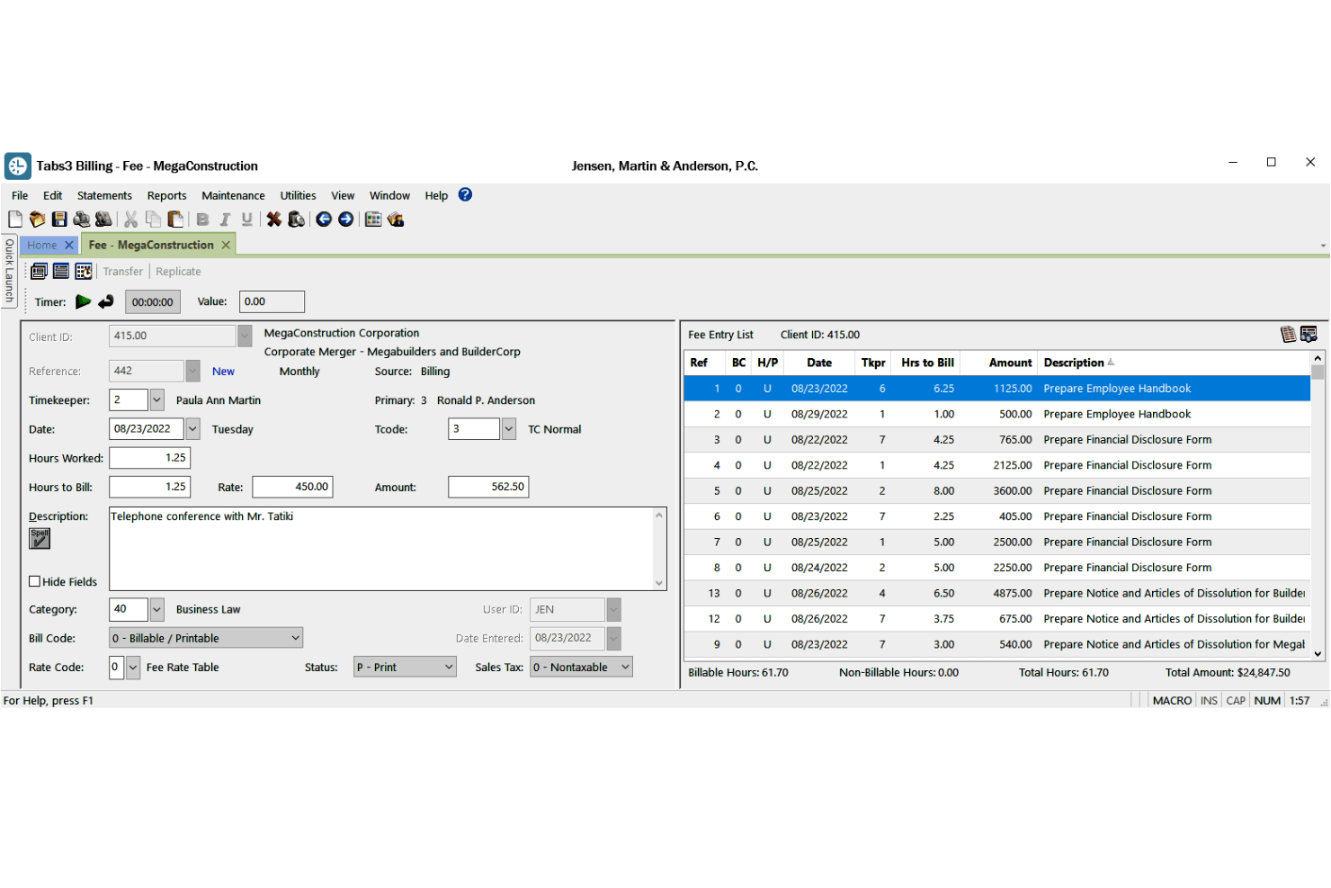 Tabs3 screenshot