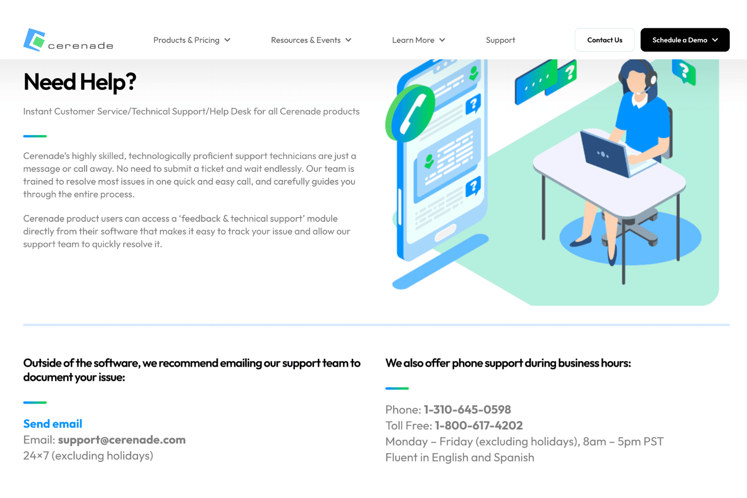 Cerenade eImmigration screenshot