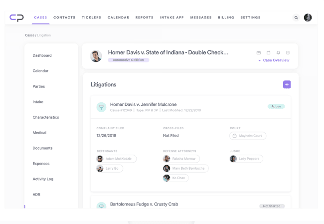 CasePacer screenshot