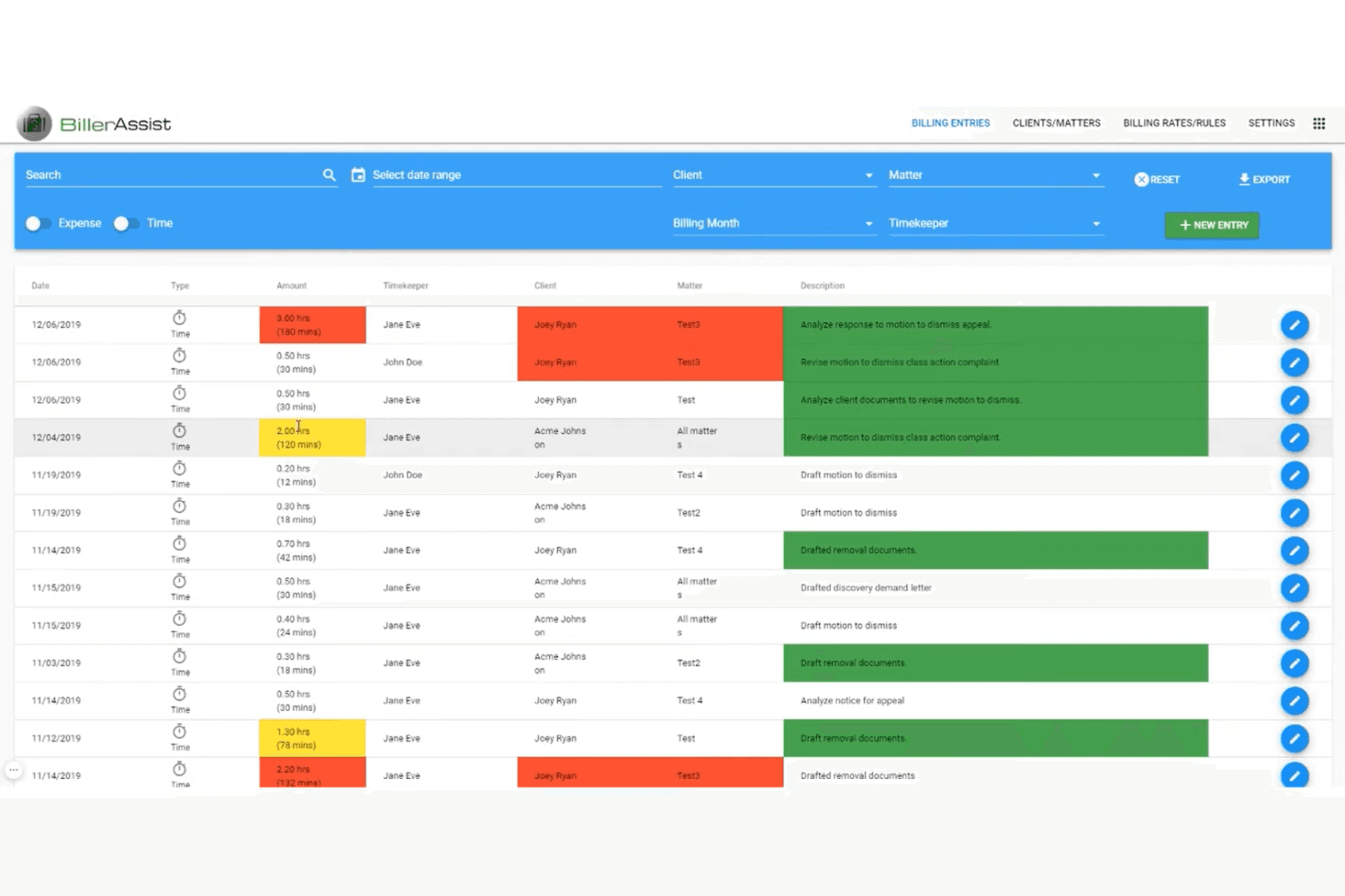 BillerAssist screenshot
