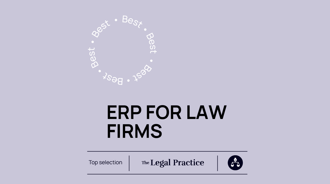 Erp for law firms best tools