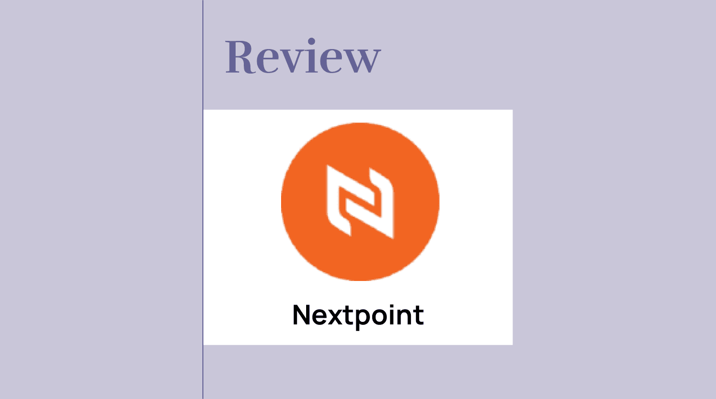 Nextpoint Product Review 04512