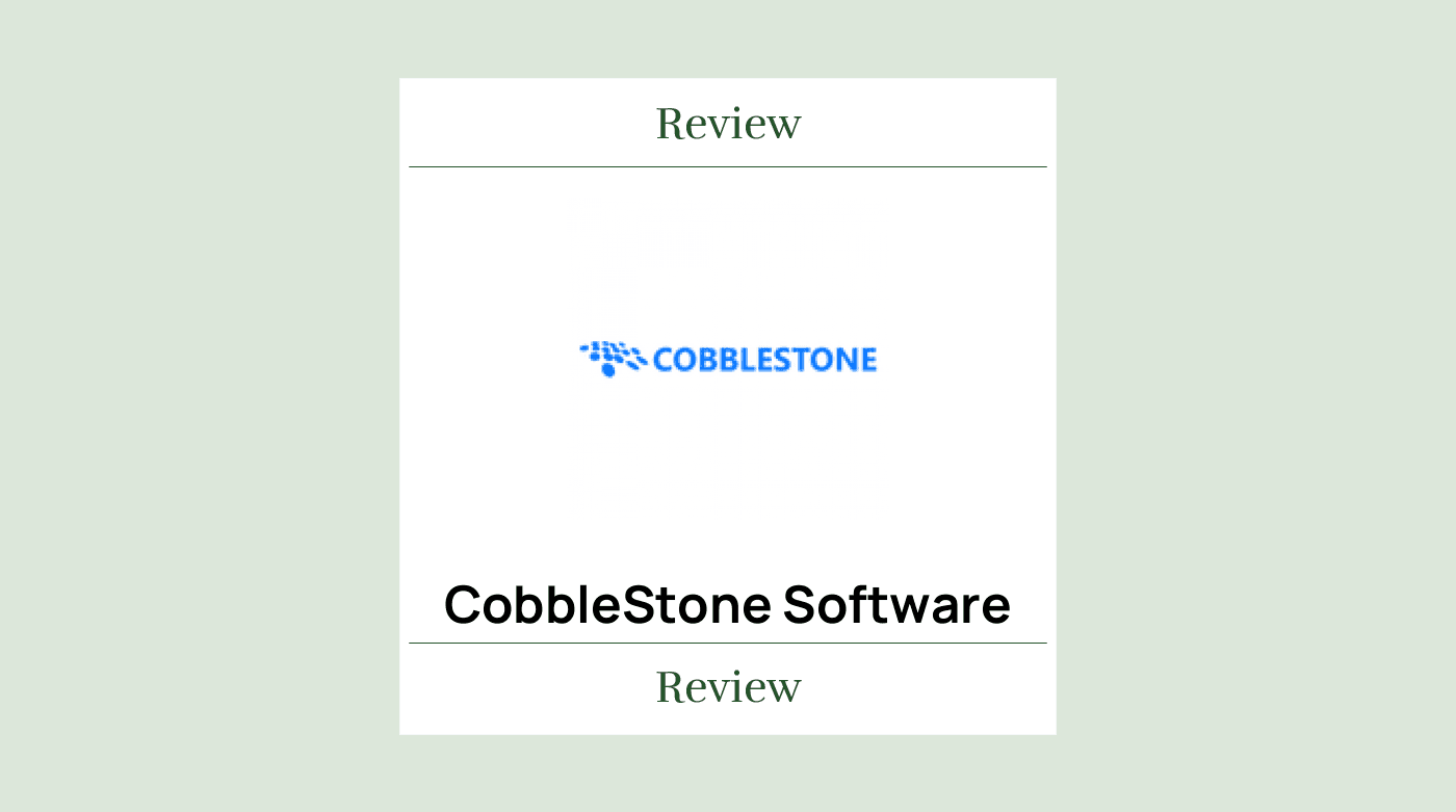 Cobblestone Product Review 84201