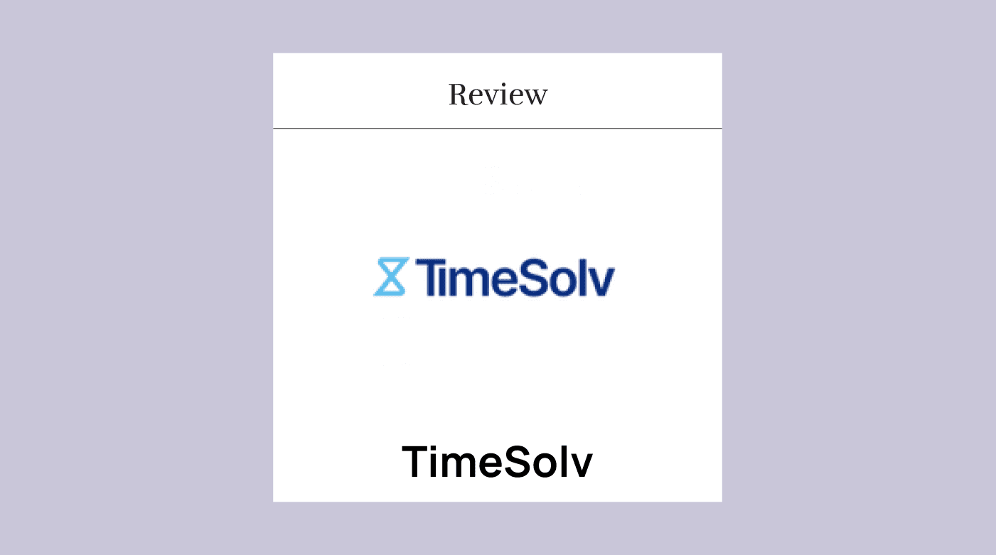 Timesolv Product Review 40233