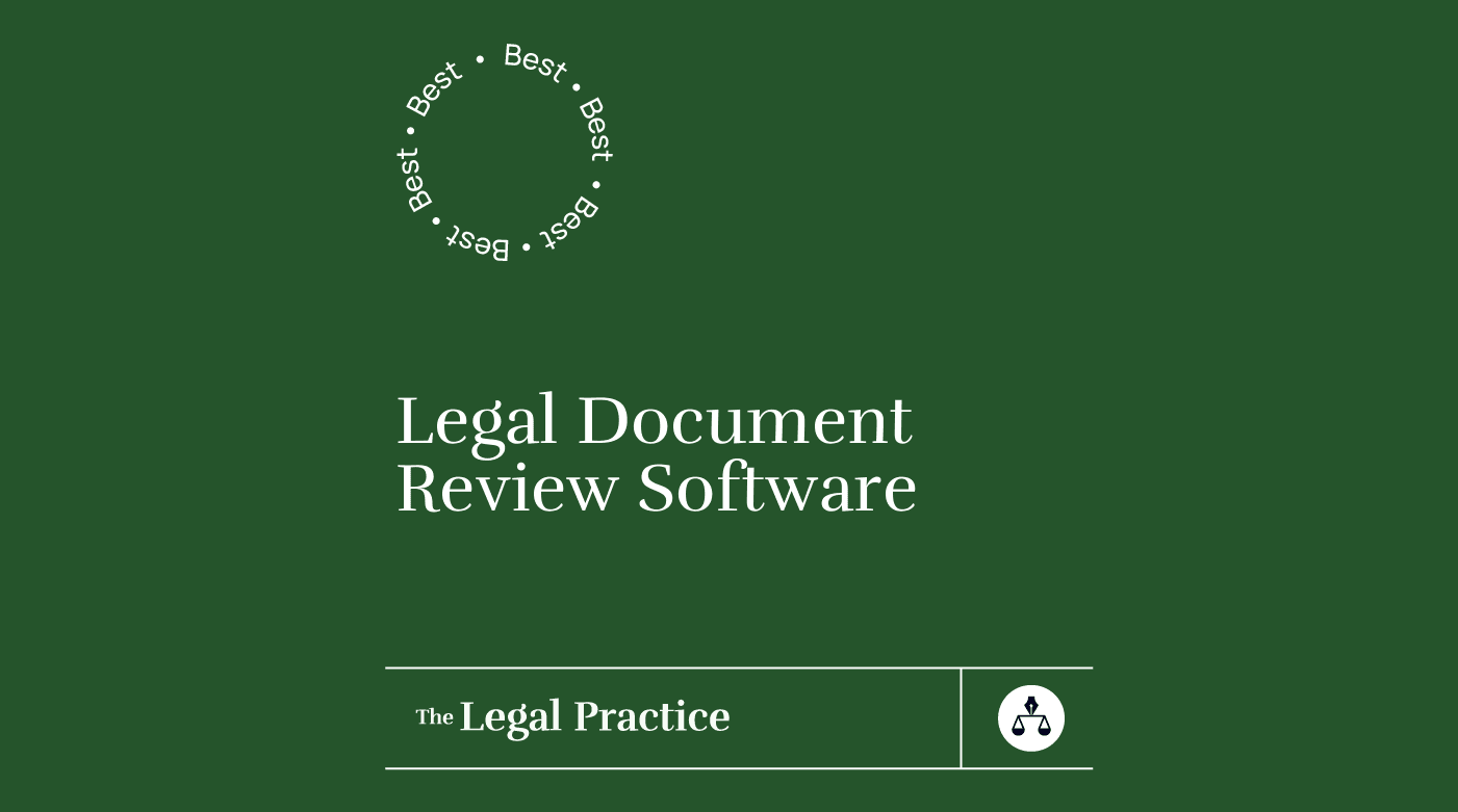 Legal document review software best tools 82169