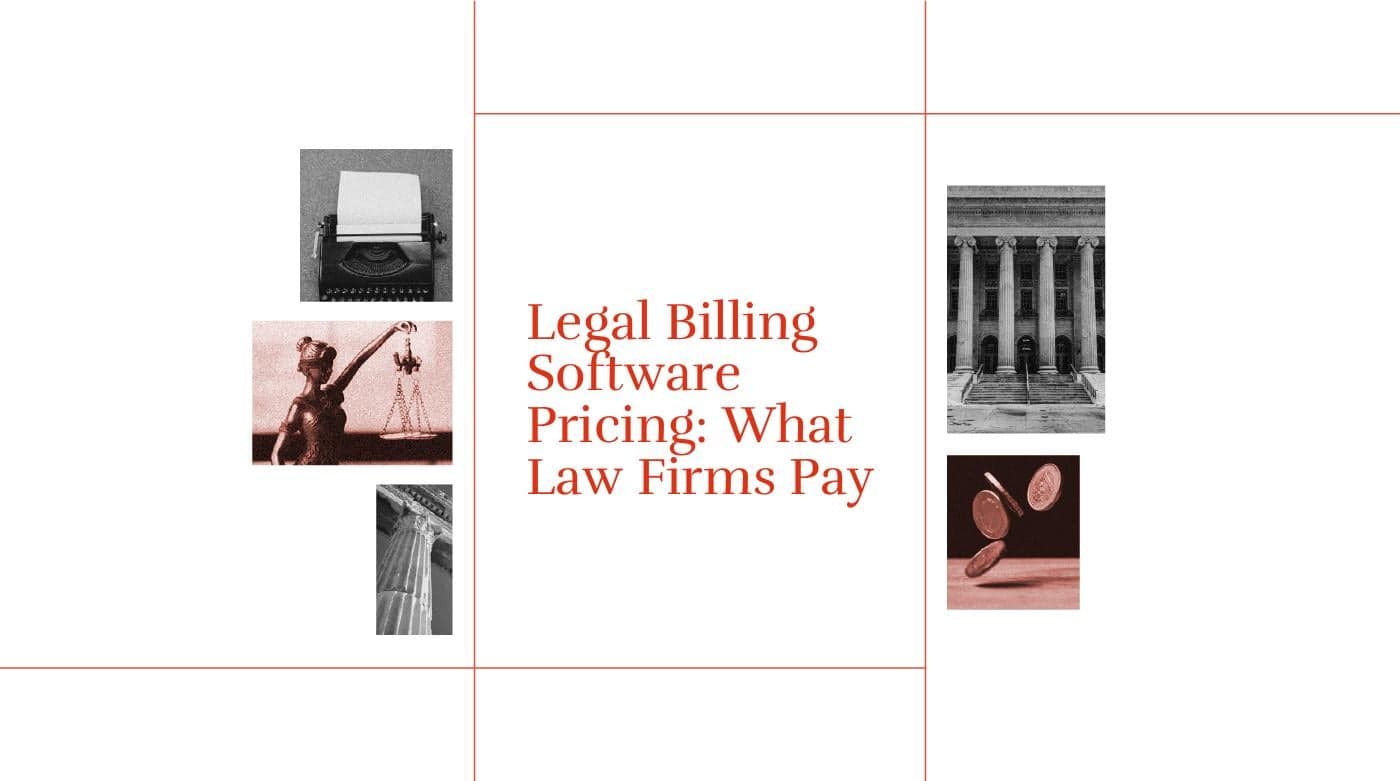 Legal billing software pricing what law firms pay standard editorial post 47291