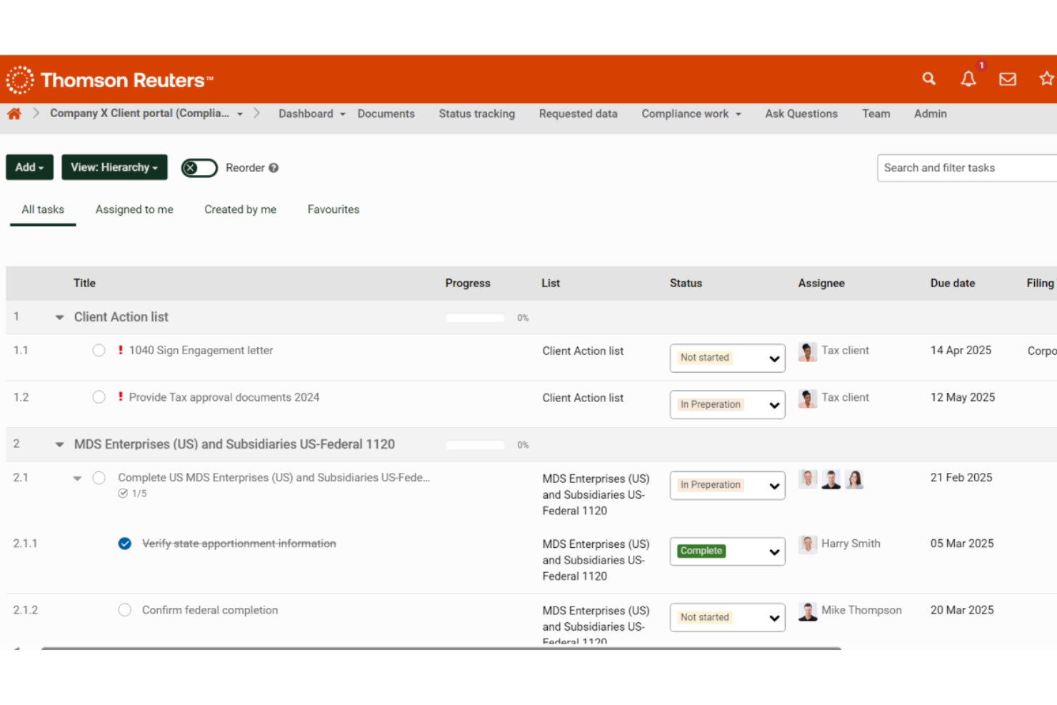 screenshot - HighQ Review 2026: Pros, Cons, Features, and Pricing