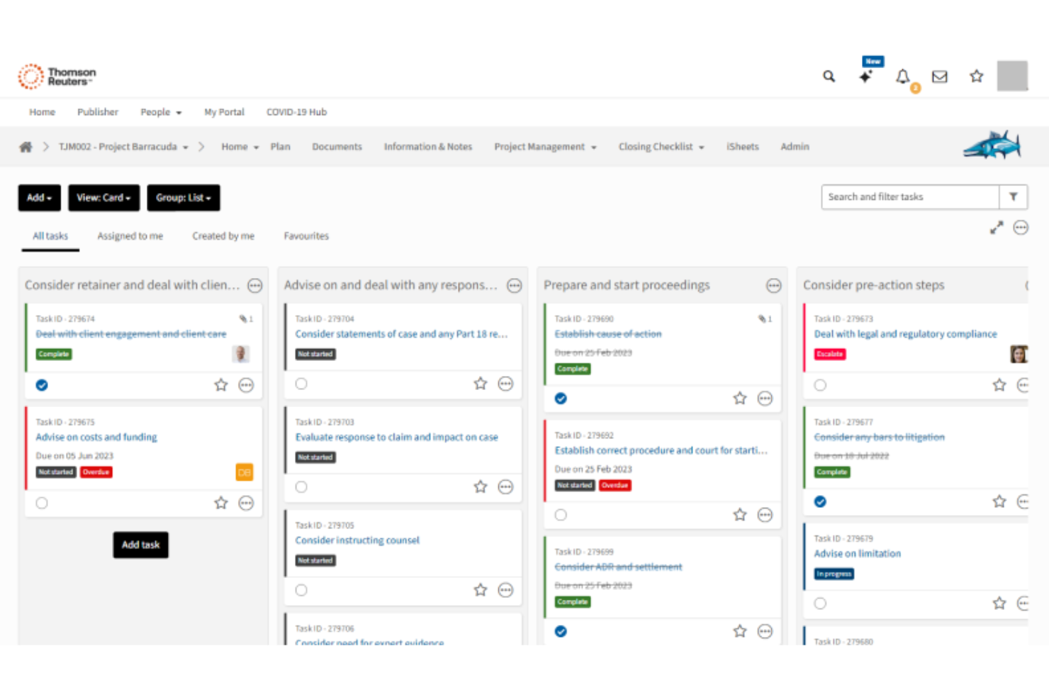 screenshot - HighQ Review 2026: Pros, Cons, Features, and Pricing