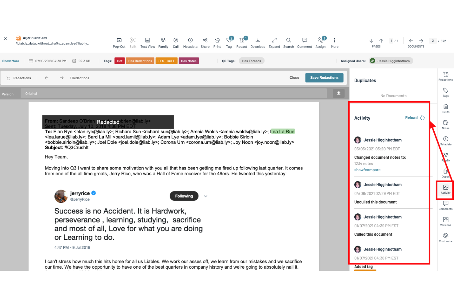 screenshot - Logikcull Review 2026: Pros, Cons, Features and Pricing