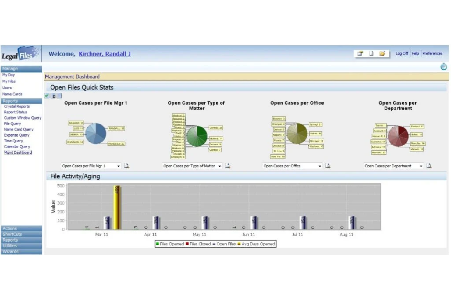 Legal Files helps teams manage cases, documents, and legal workflows.