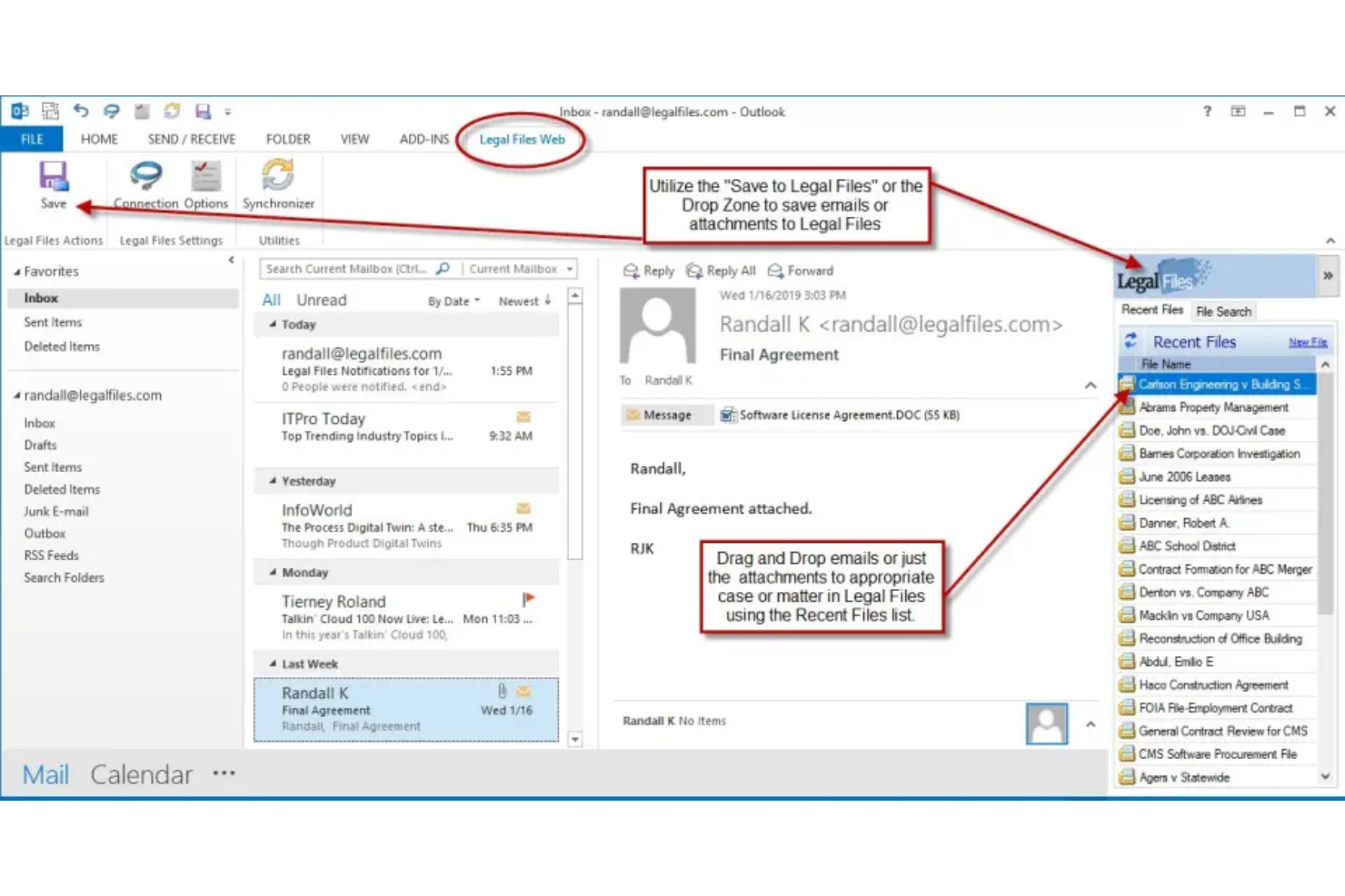 screenshot - Legal Files Review 2026: Pros, Cons, Features and Pricing
