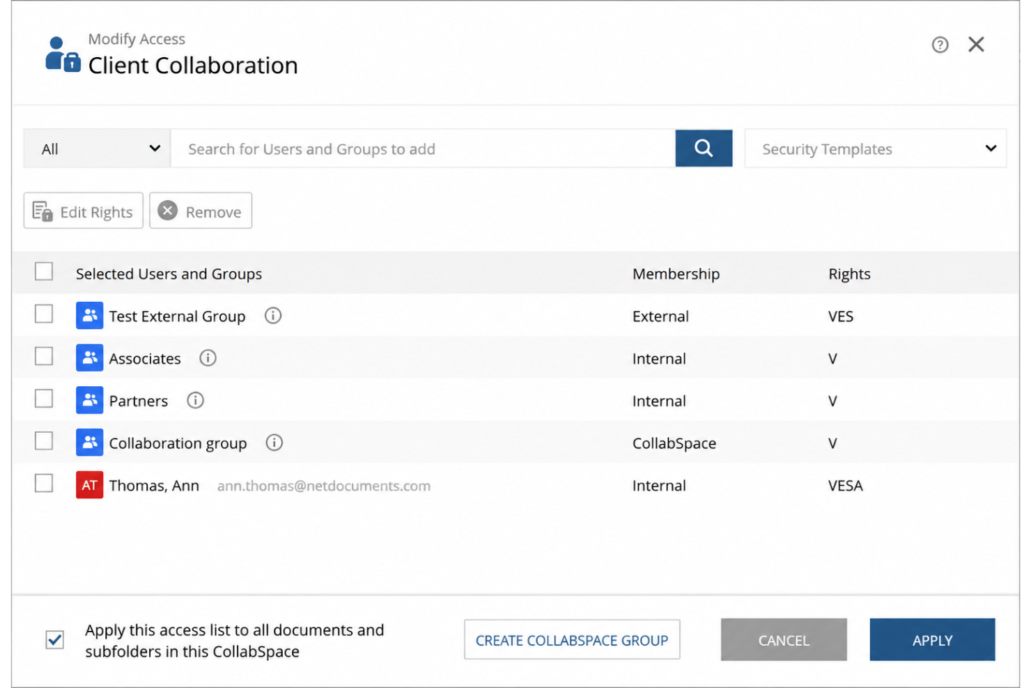 screenshot - Avis sur NetDocuments : Avantages, Inconvénients, Fonctionnalités et Tarification