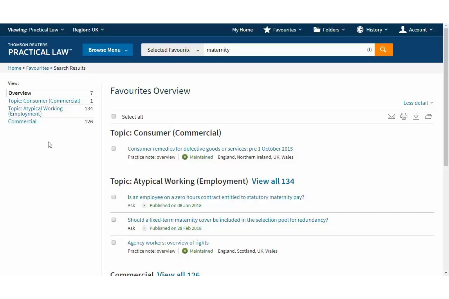screenshot - Avis sur Practical Law : Avantages, Inconvénients, Fonctionnalités et Tarifs