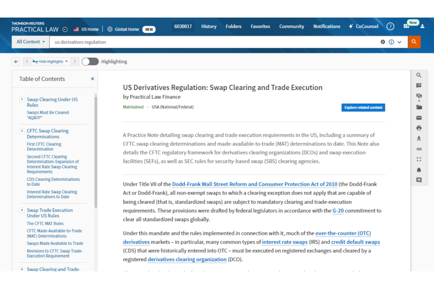 screenshot - Avis sur Practical Law : Avantages, Inconvénients, Fonctionnalités et Tarifs