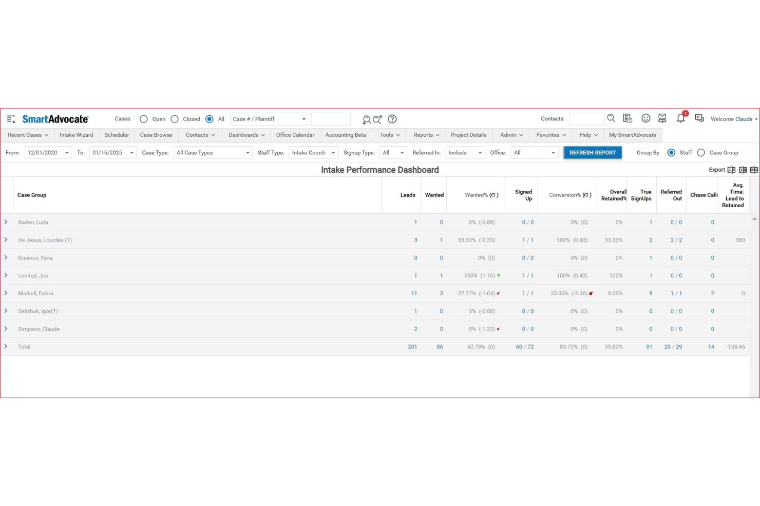 screenshot - SmartAdvocate Review 2026: Pros, Cons, Features and Pricing