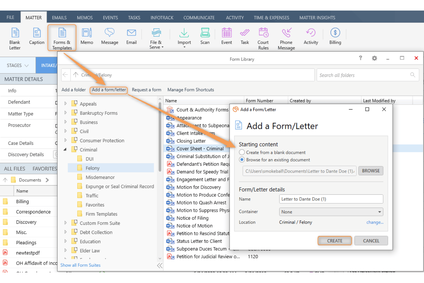 screenshot - Smokeball Review: Pros, Cons, Features and Pricing