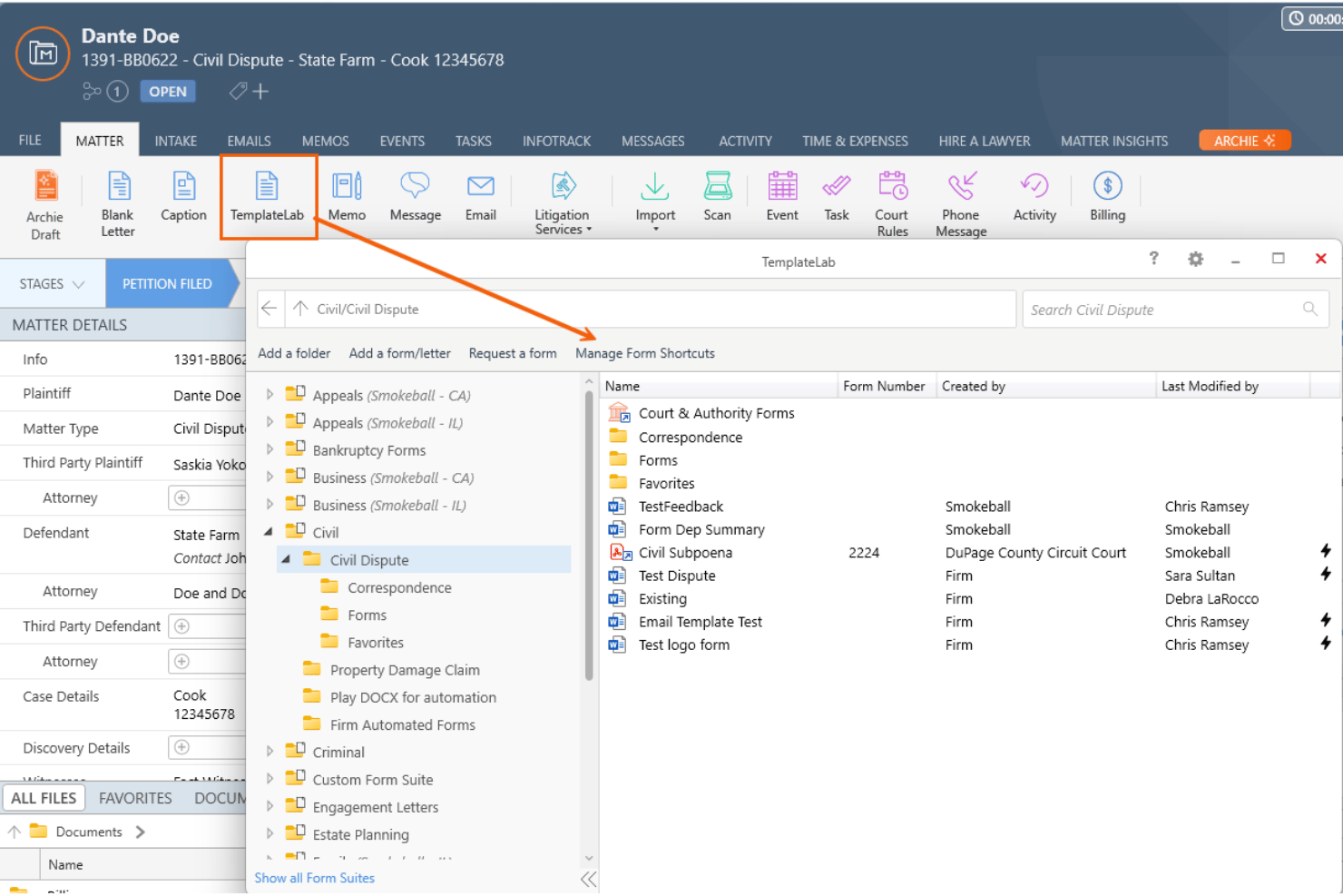screenshot - Smokeball Review: Pros, Cons, Features and Pricing