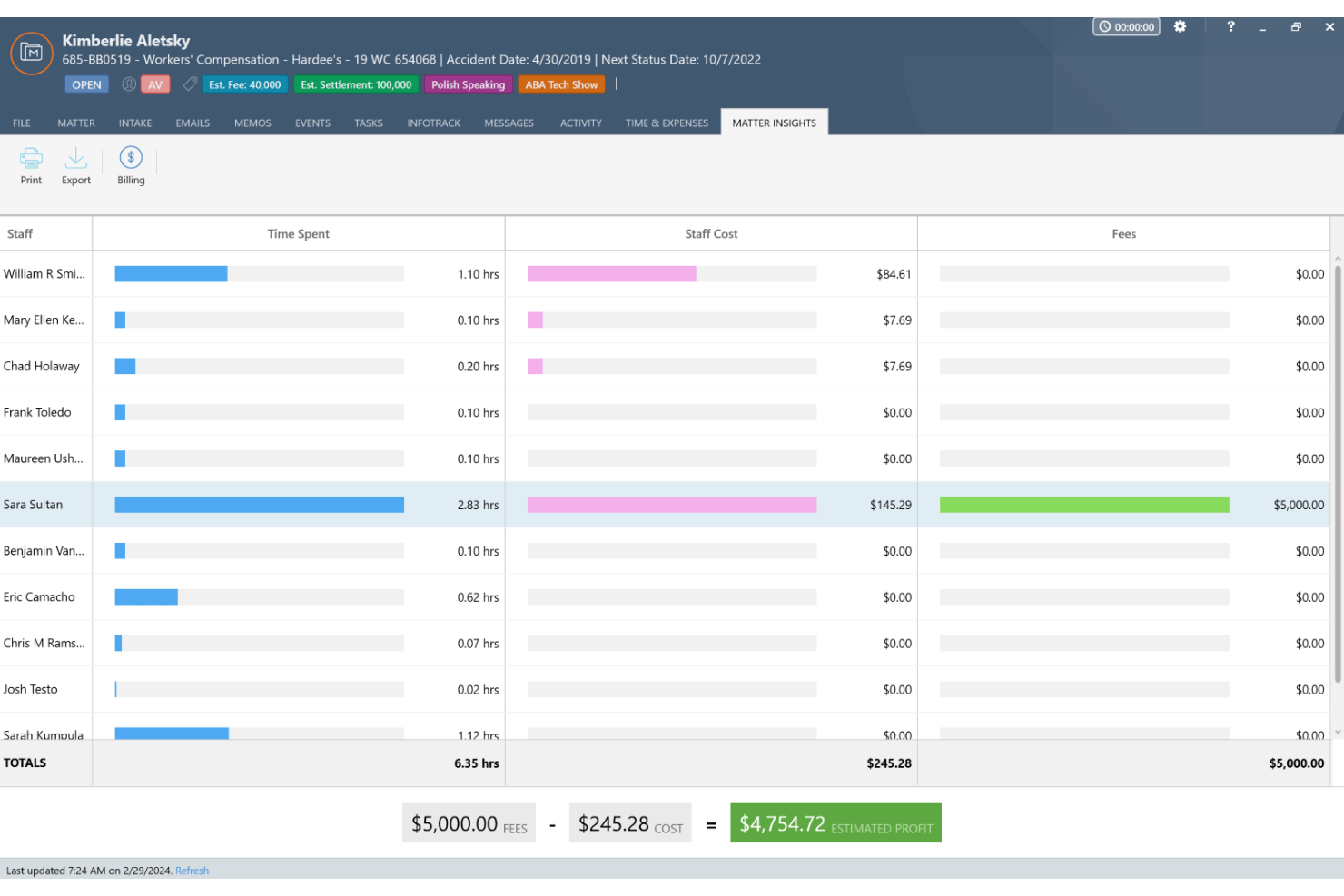screenshot - Smokeball Review: Pros, Cons, Features and Pricing