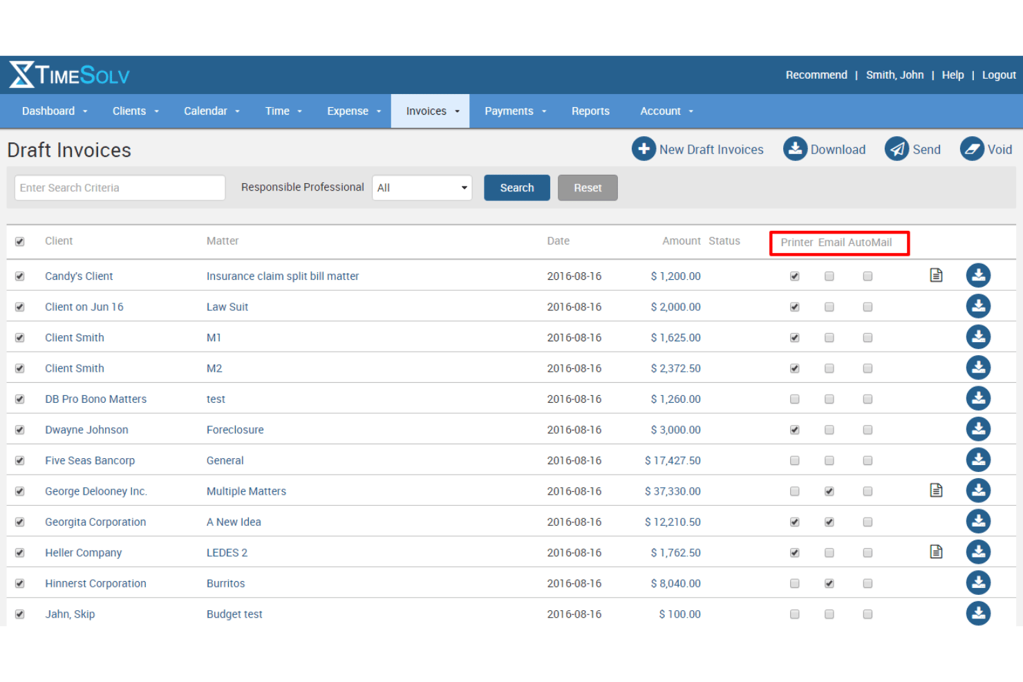 screenshot - TimeSolv Review: Pros, Cons, Features and Pricing