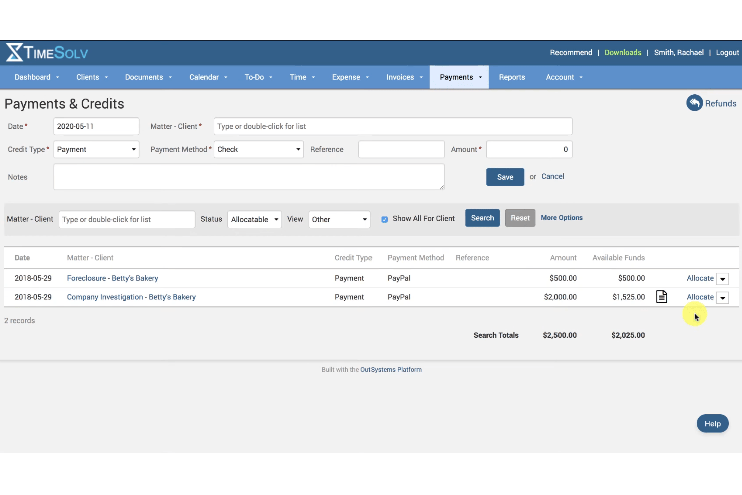 screenshot - TimeSolv Review: Pros, Cons, Features and Pricing