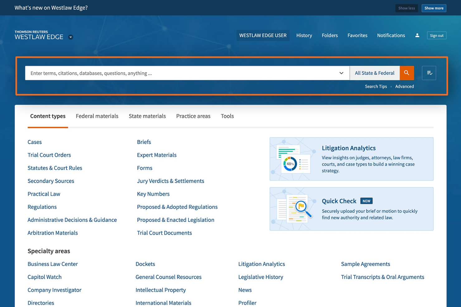 screenshot - Westlaw Review 2026: Pros, Cons, Features and Pricing