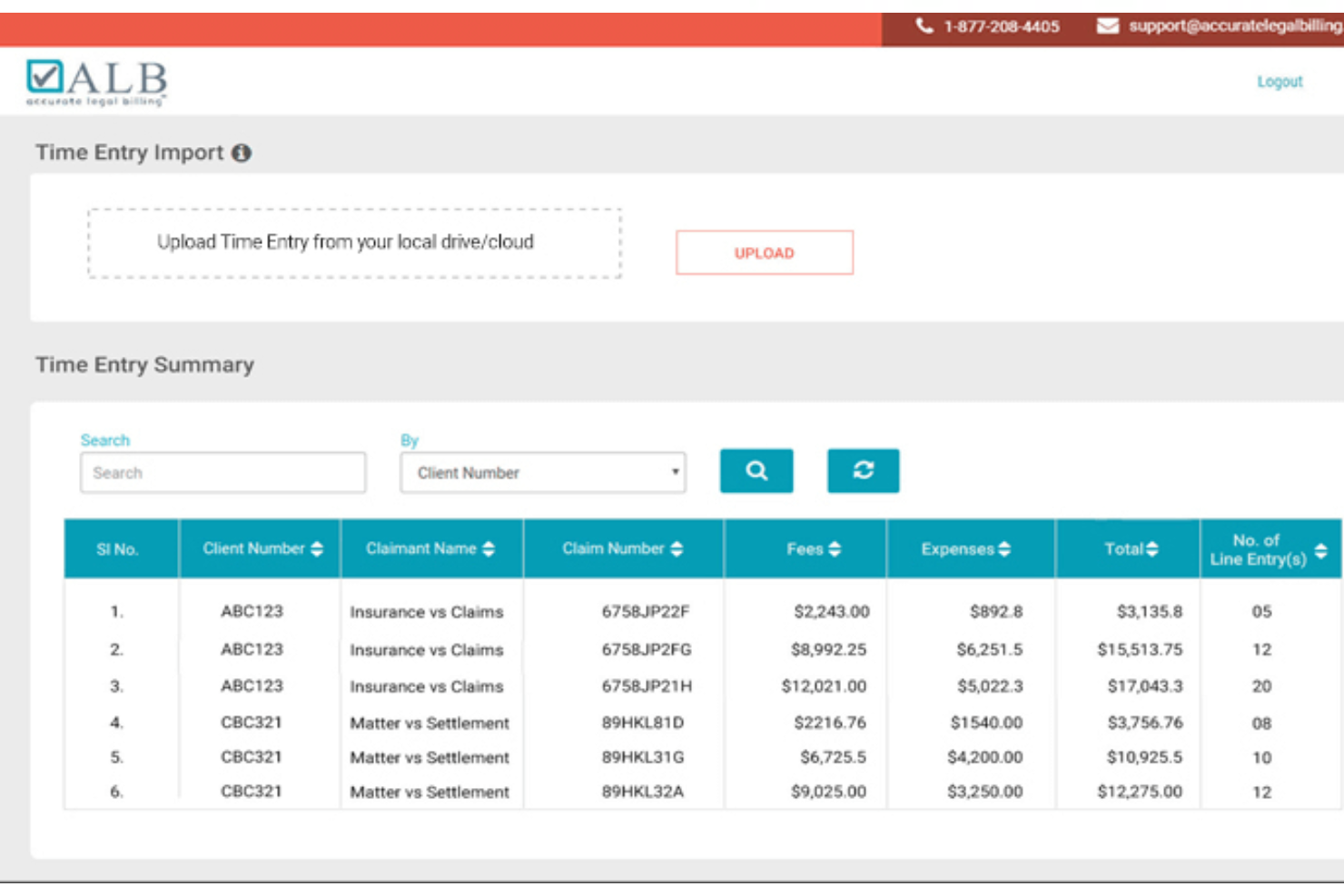 screenshot - Accurate Legal Billing Test 2026: Funktionen, Vorteile, Nachteile und Preise