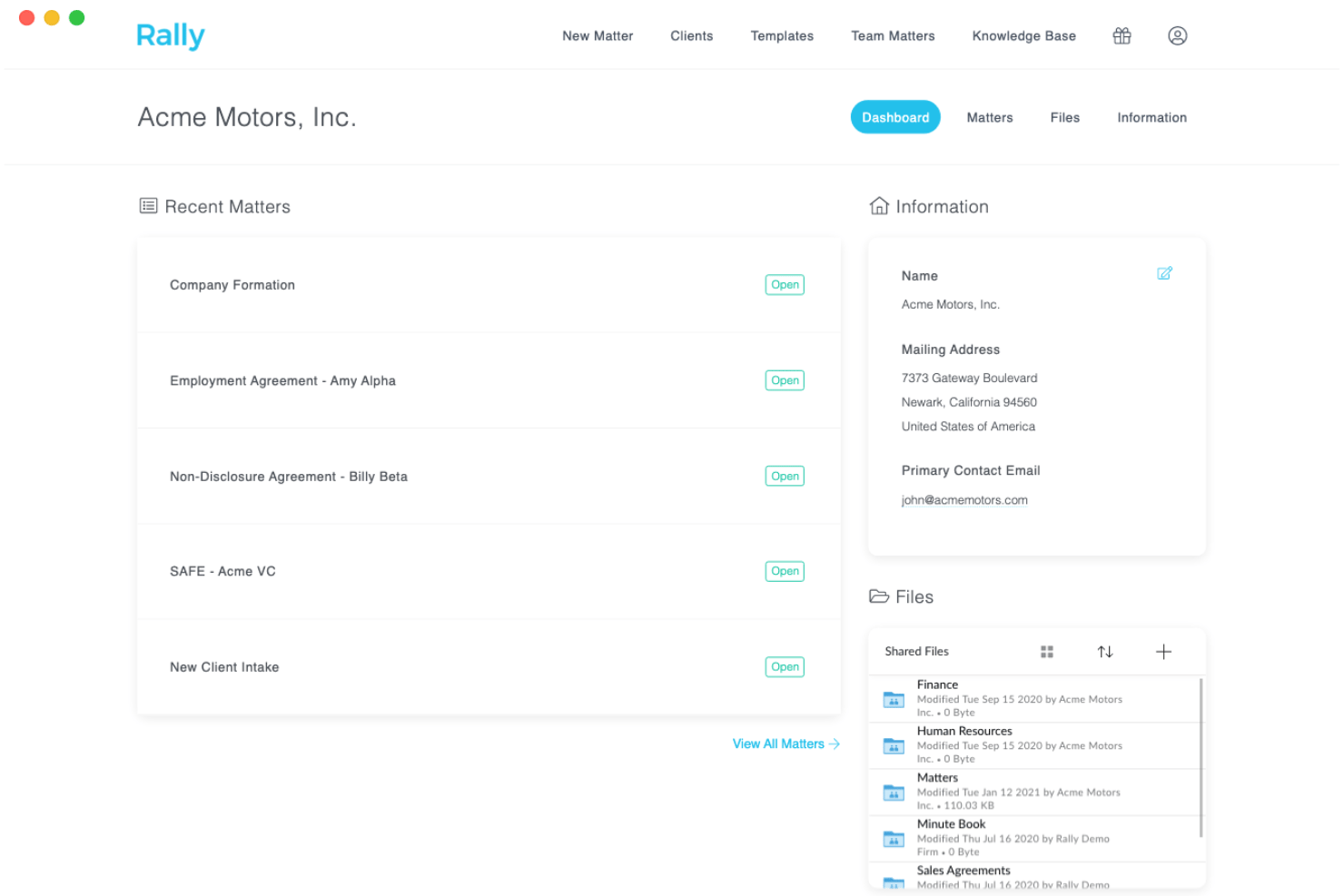 screenshot - Avis sur Rally 2026 : Avantages, Inconvénients, Fonctionnalités et Tarification