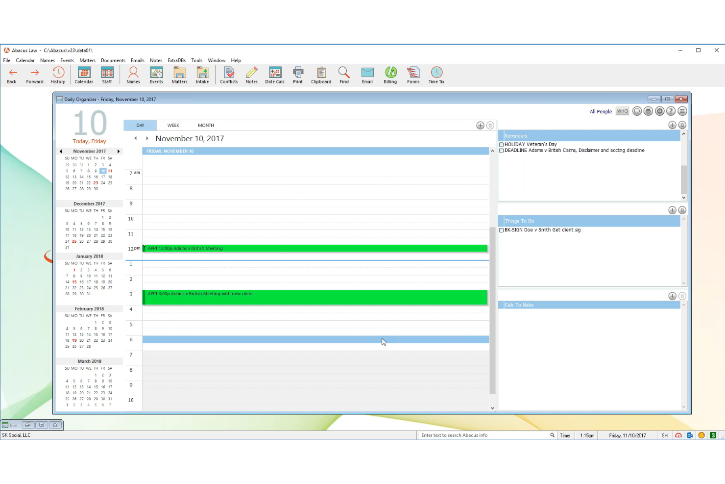 screenshot - AbacusLaw Review 2026: Pros, Cons, Features, and Pricing
