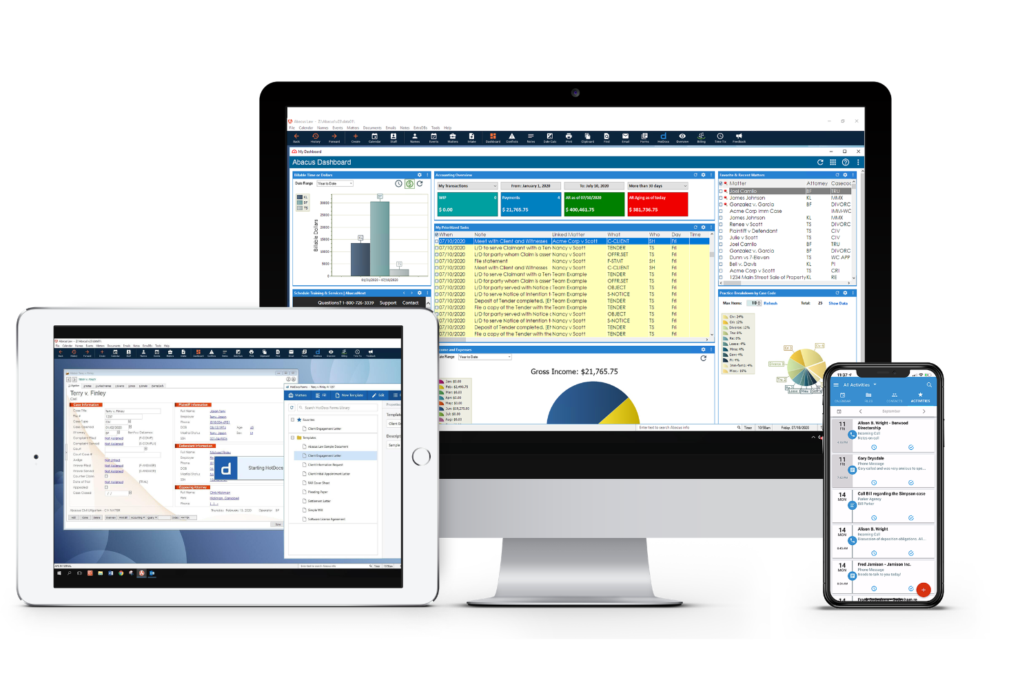 screenshot - AbacusLaw Review 2026: Pros, Cons, Features, and Pricing