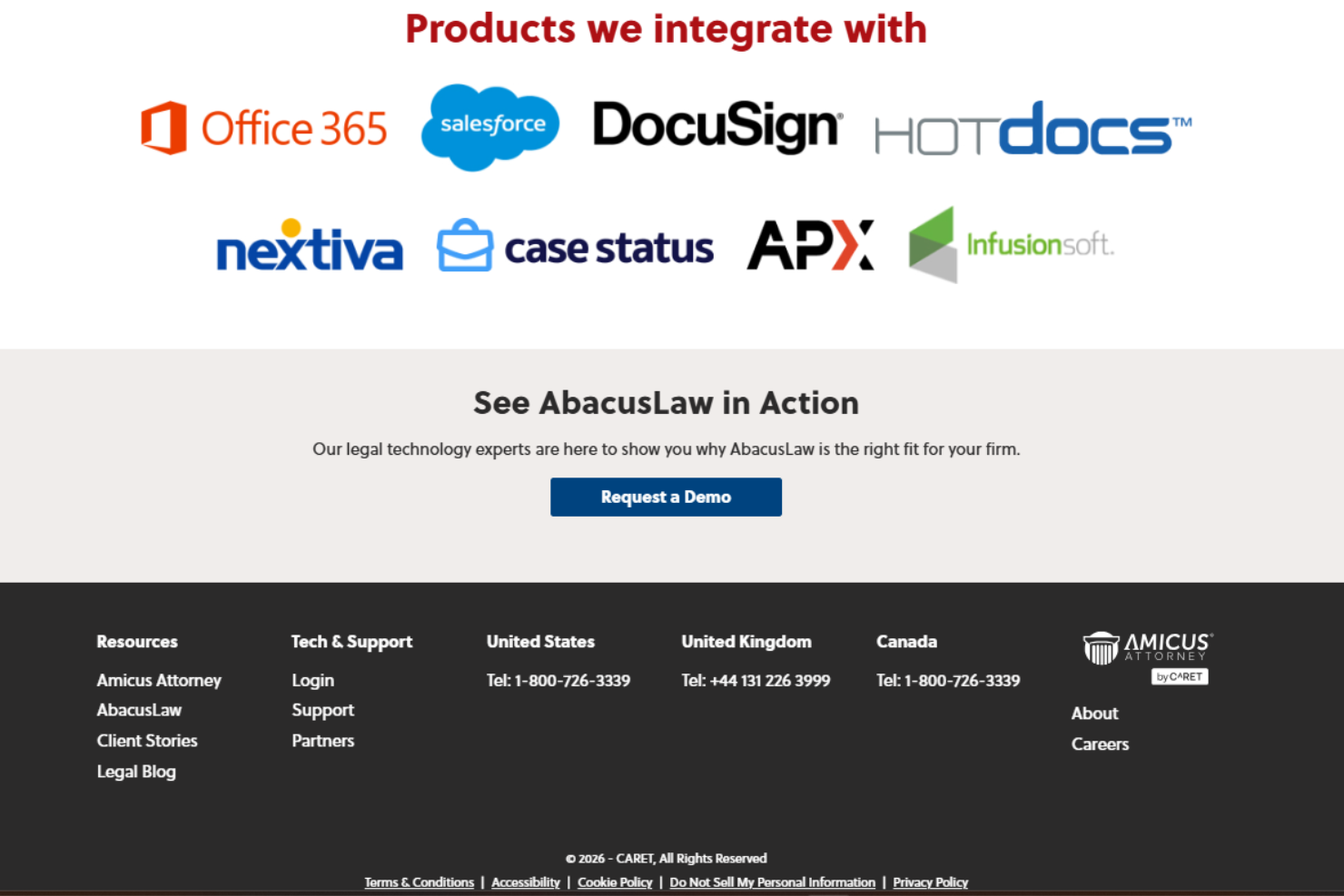 screenshot - AbacusLaw Review 2026: Pros, Cons, Features, and Pricing
