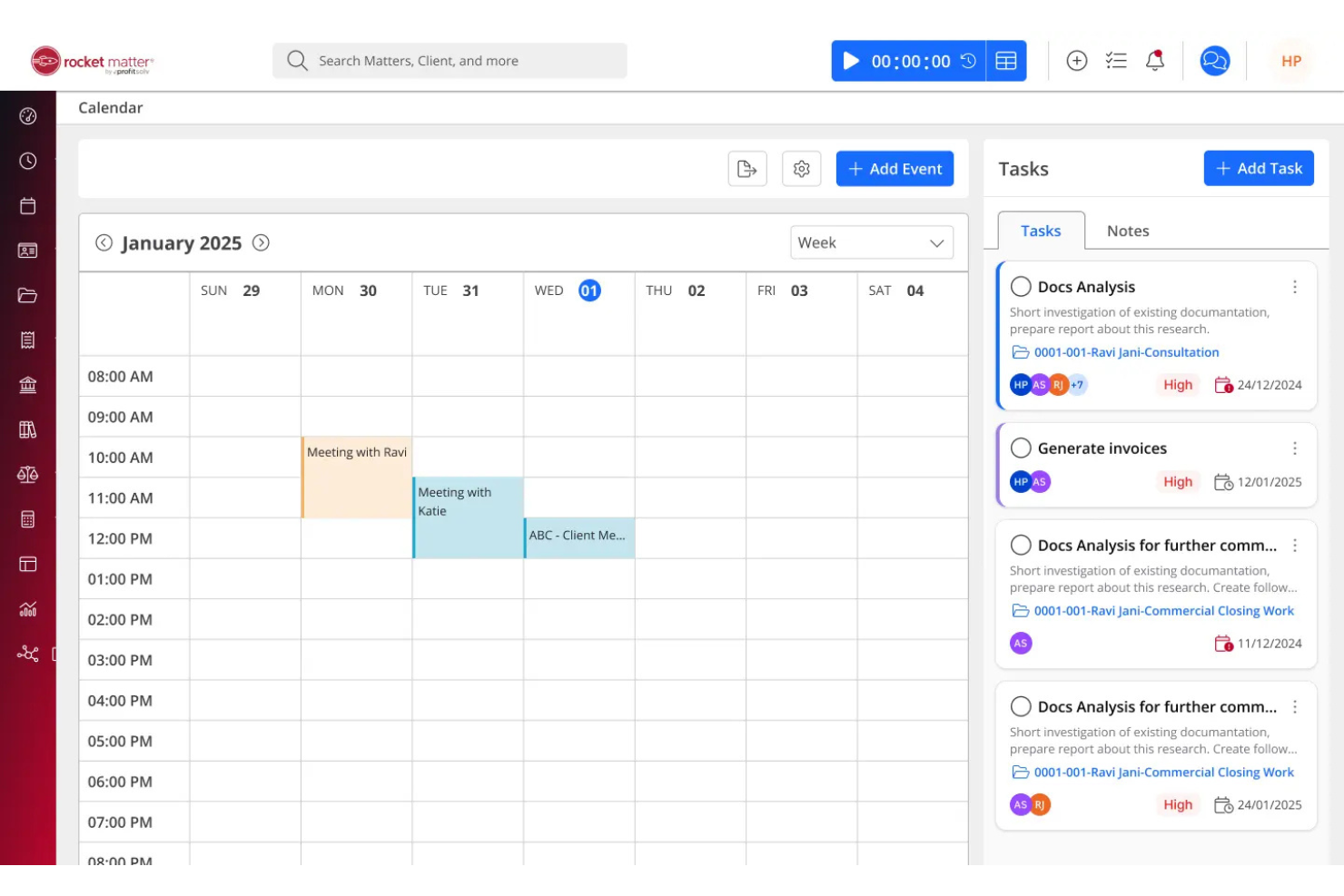 screenshot - Rocket Matter Review 2026: Pros, Cons, Features and Pricing