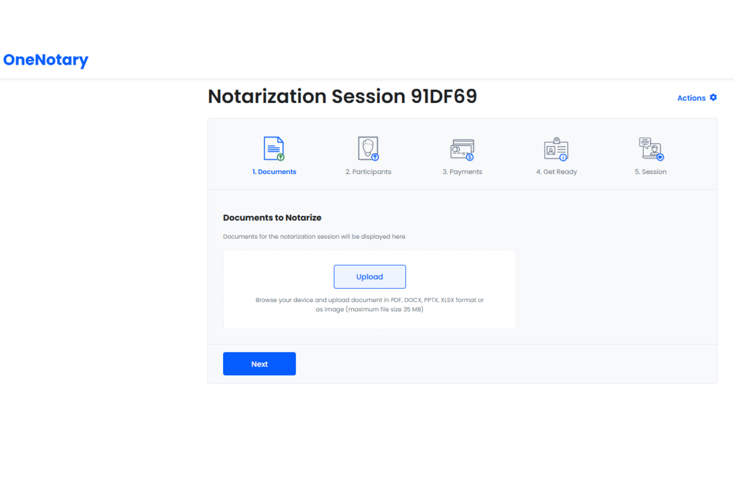screenshot - OneNotary Review: Pros, Cons, Features, and Pricing Explained