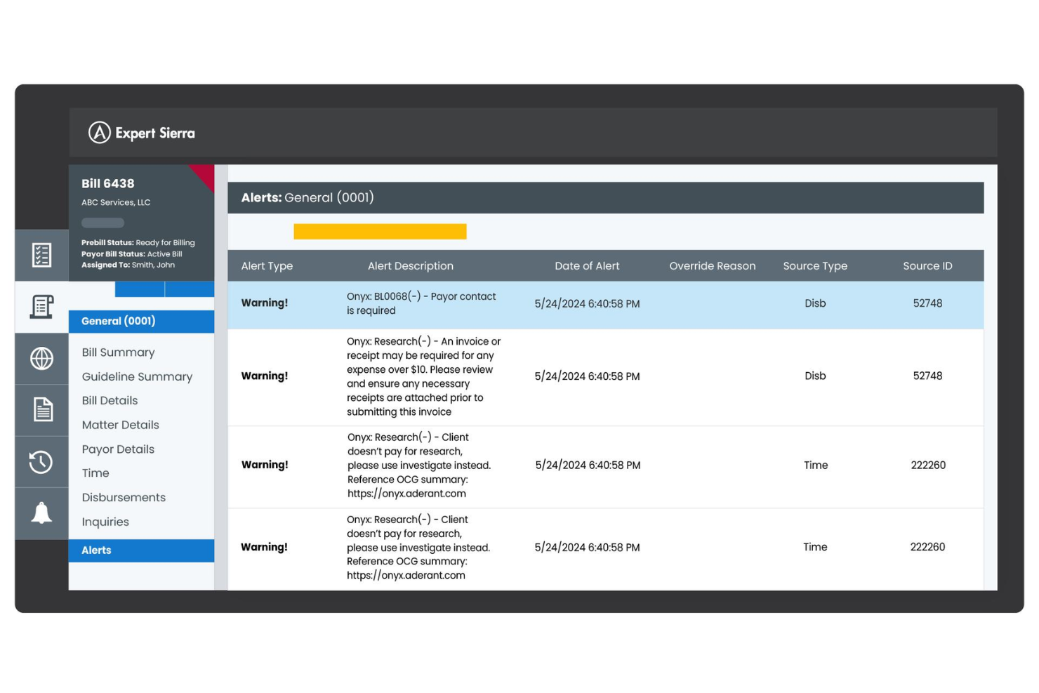 screenshot - Aderant Review: Pros, Cons, Key Features and Updated Pricing Guide