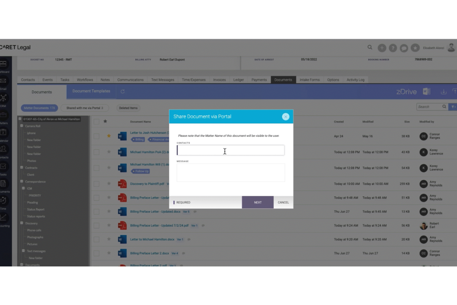 screenshot - Caret Legal Review 2026:Pros, Cons, Features and Pricing