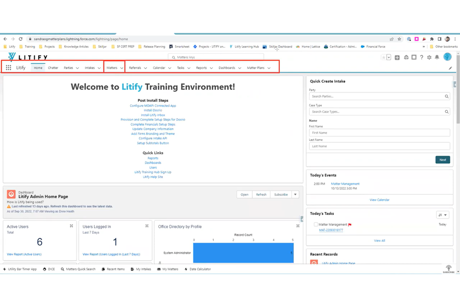 screenshot - Litify Review 2026:Pros, Cons, Features and Pricing