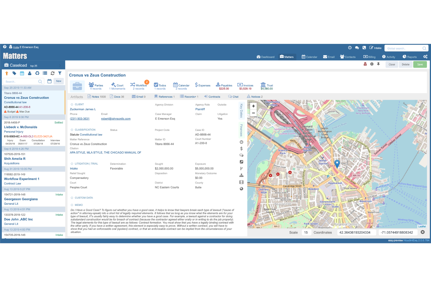 screenshot - HoudiniEsq Review 2026: Pros, Cons, Features and Pricing