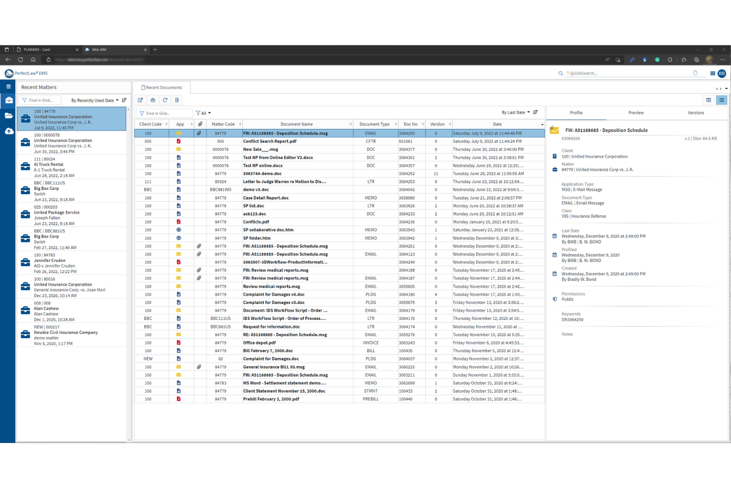 screenshot - PerfectLaw Review 2026: Pros, Cons, Features and Pricing