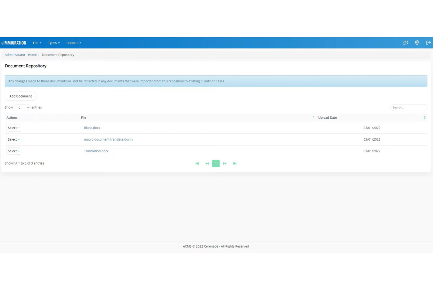 screenshot - Cerenade eimmigration Review 2026:Pros, Cons, Features and Pricing