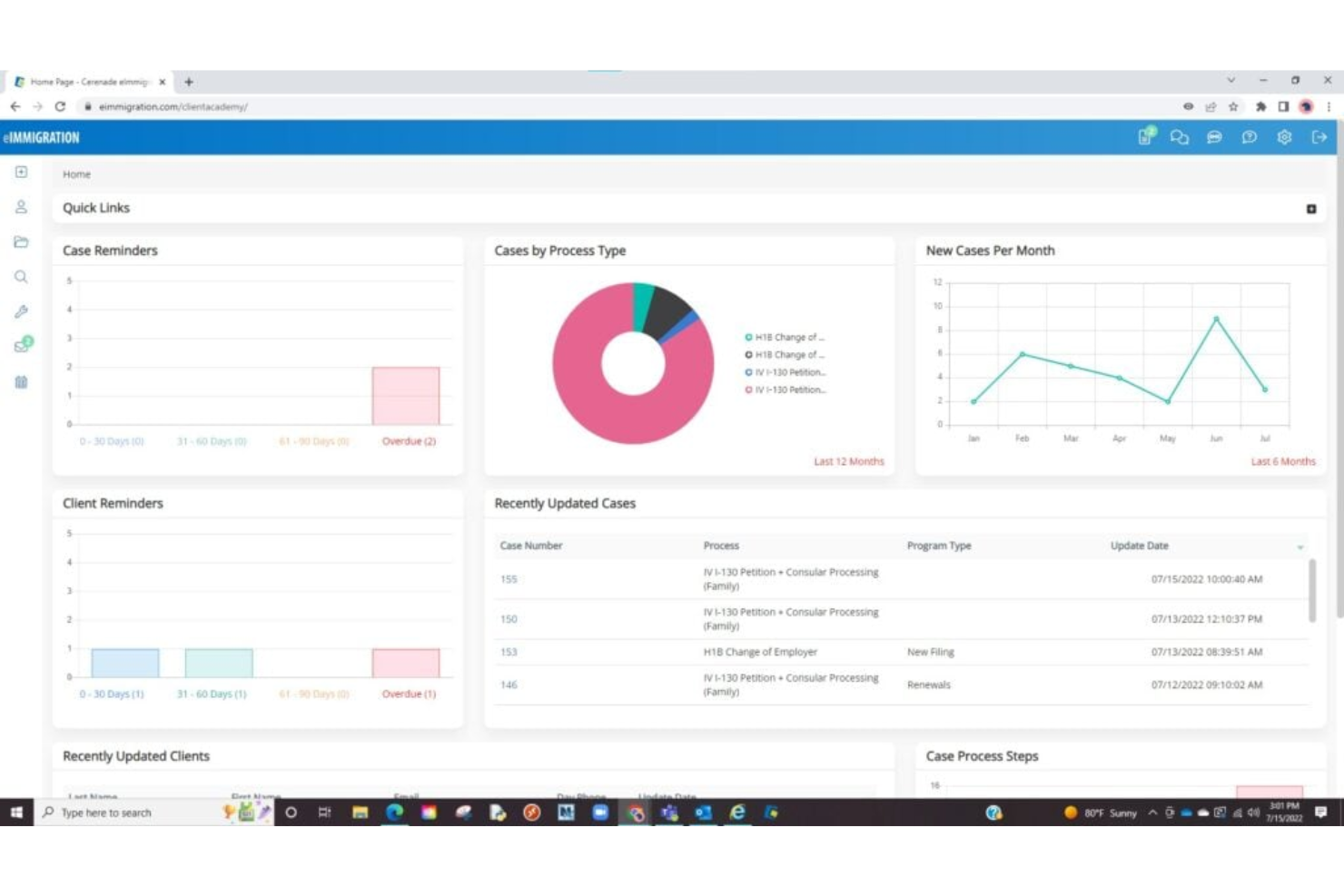screenshot - Cerenade eimmigration Review 2026:Pros, Cons, Features and Pricing