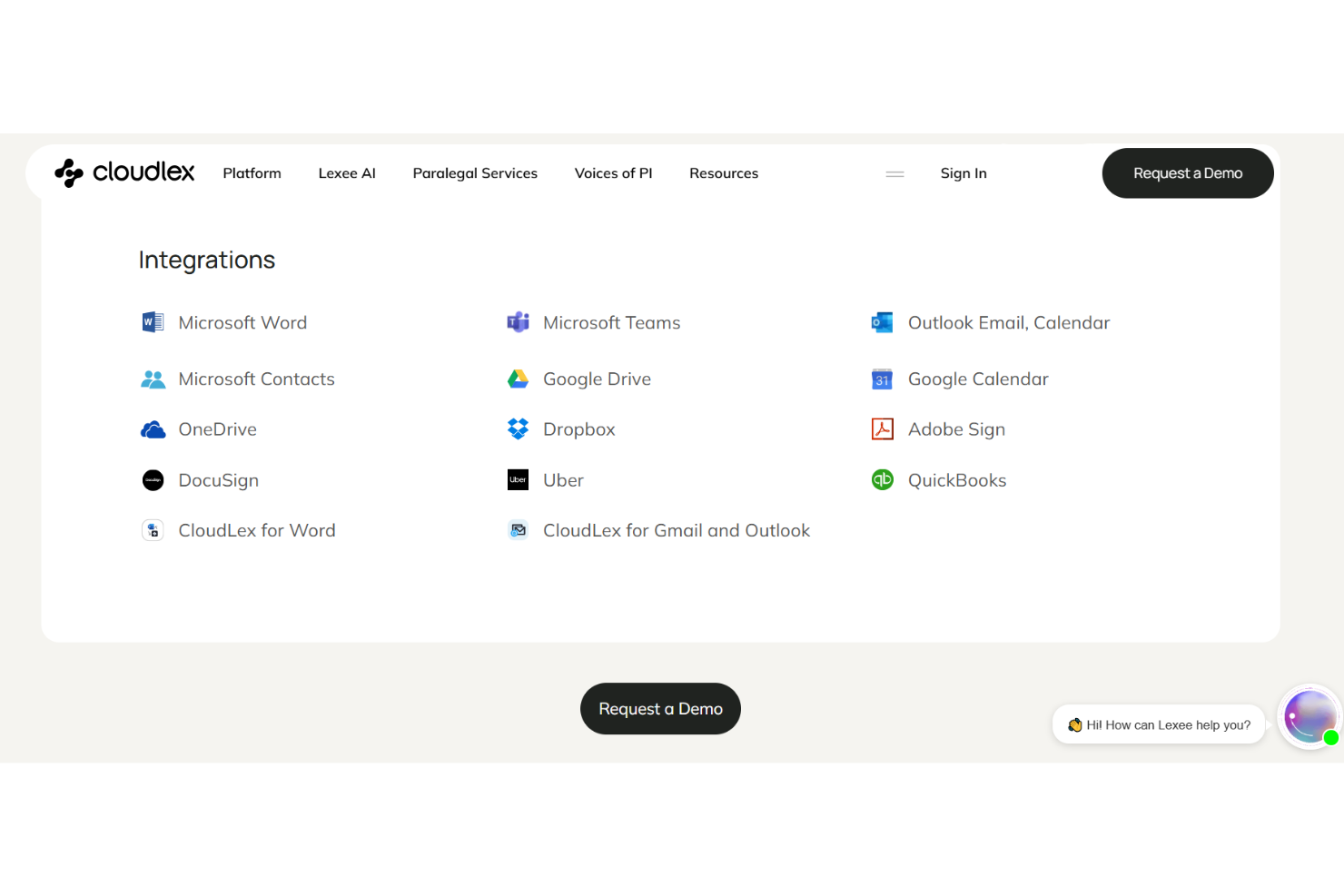 screenshot - CloudLex Review 2026:Pros, Cons, Features and Pricing