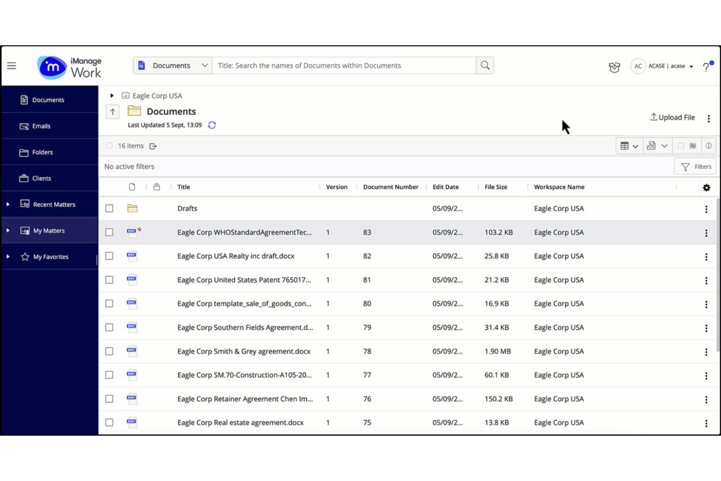 screenshot - iManage Review: Pros, Cons, Features, and Pricing Explained
