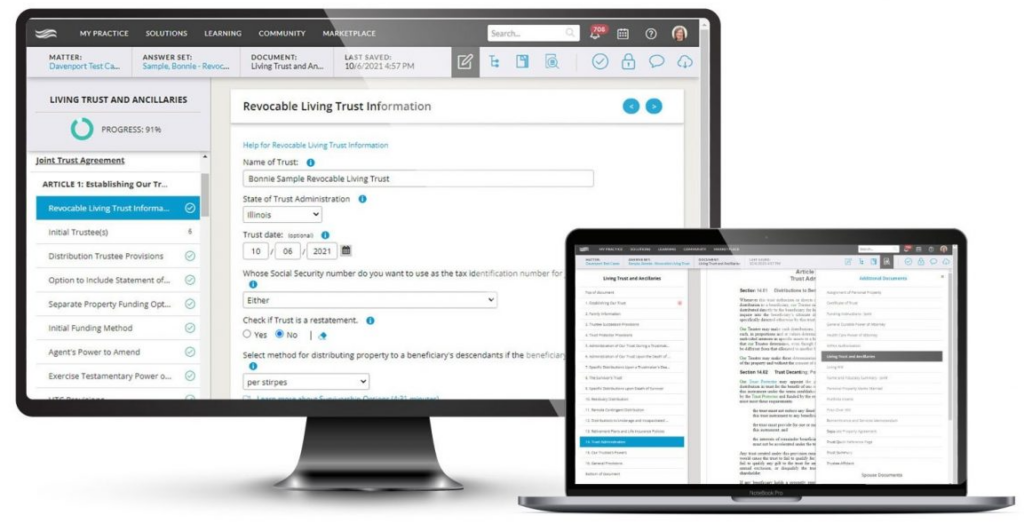 Wealth Docx screenshot - 10 nützliche Westlaw-Alternativen zum Ausprobieren im Jahr 2026