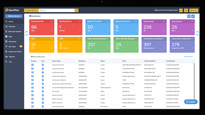 GovPilot screenshot - Guide Ultime des 10 Meilleurs Logiciels de Gestion de Tribunal pour 2026