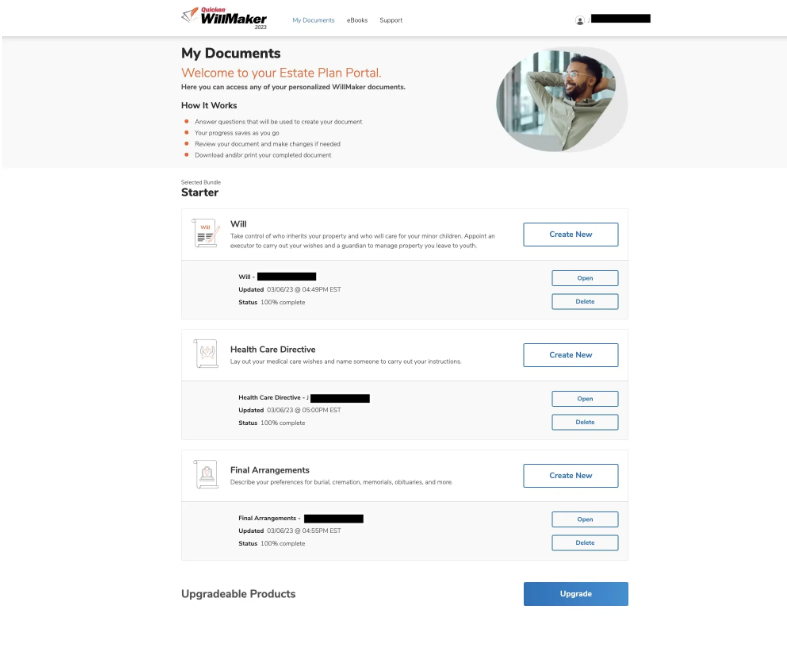 Nolo's Quicken WillMaker &amp; Trust screenshot - Top 10 Testament-Software, um 2026 Zeit zu sparen