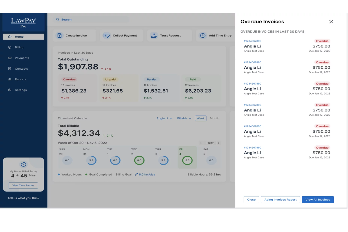LawPay Pro screenshot - 23 Beste Software für juristische Abrechnung im Test für 2026