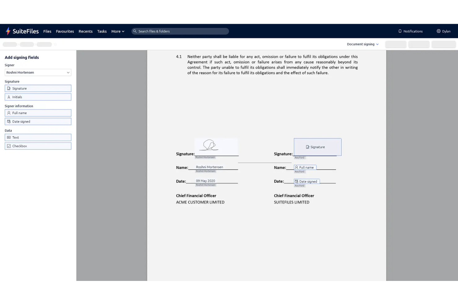 SuiteFiles screenshot - I 10 migliori software di gestione documentale e email per studi legali nel 2026